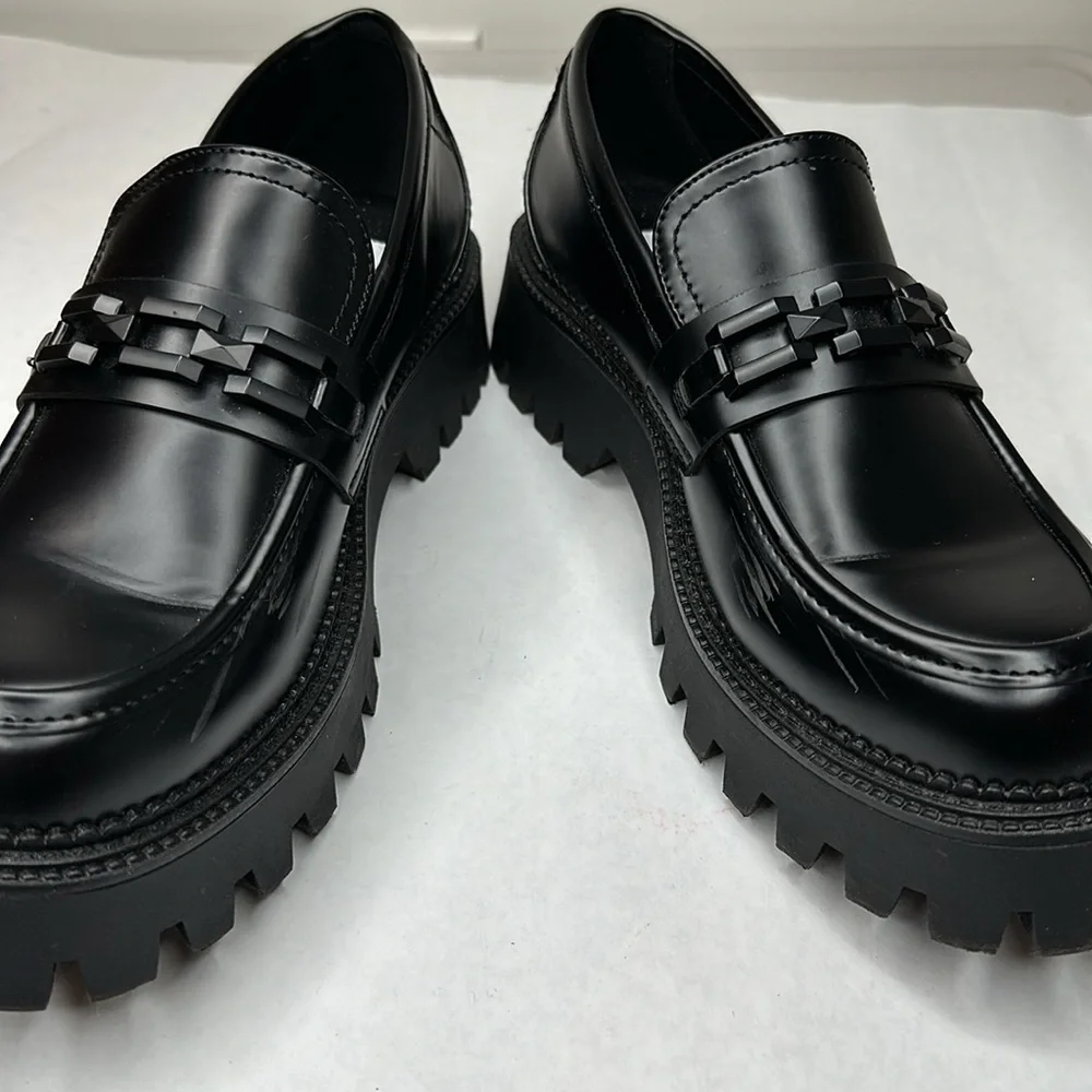 Steve Madden Black Loafers - Picture 5 of 6